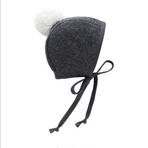 New Briar Pom Pom Baby Bonnet. 0-3m